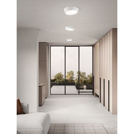 Ondaluce - Plafoniera LED dimmerabile HALF LED/25W/230V 3000/4000K Ø 38,5 cm bianca