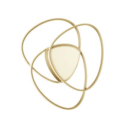 Ondaluce - Plafoniera LED dimmerabile ROSE LED/60W/230V dorata