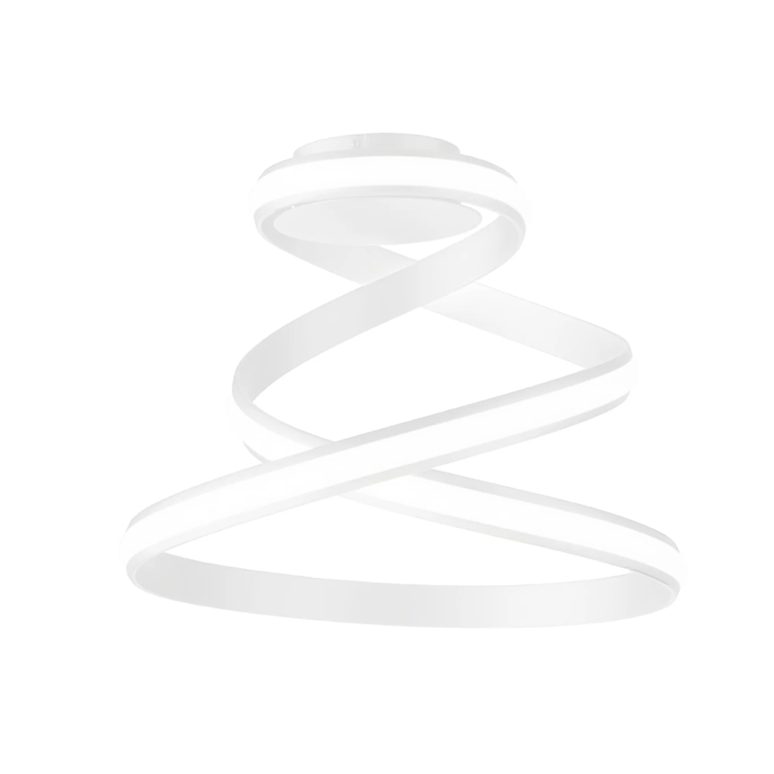 Ondaluce - Plafoniera LED dimmerabile VUELTA LED/37W/230V Ø 55 cm bianca