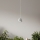 Ondaluce - Sospensione a cavo CONCRETE 1xGU10/7,5W/230V Ø 10,5 cm cemento/grigio