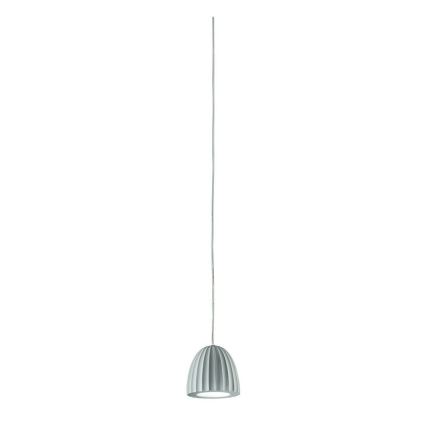 Ondaluce - Sospensione a cavo CONCRETE 1xGU10/7,5W/230V Ø 10,5 cm cemento/grigio