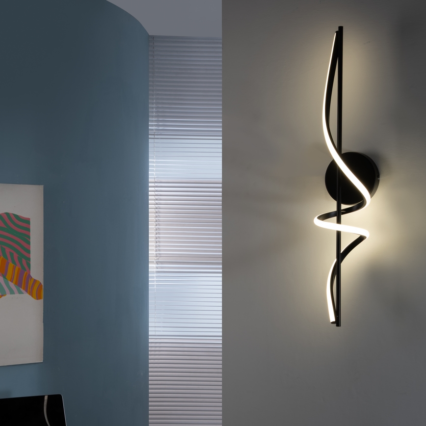 ONLI - Applique a LED TWIST LED/25W/230V 4000K nero