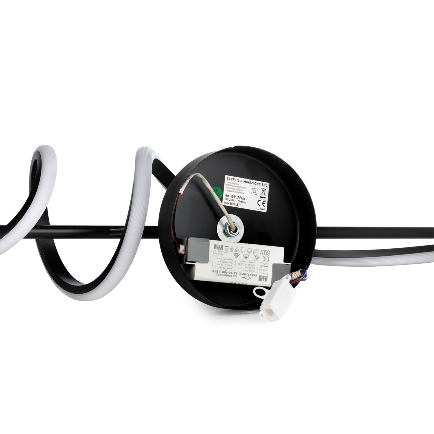 ONLI - Applique a LED TWIST LED/25W/230V 4000K nero