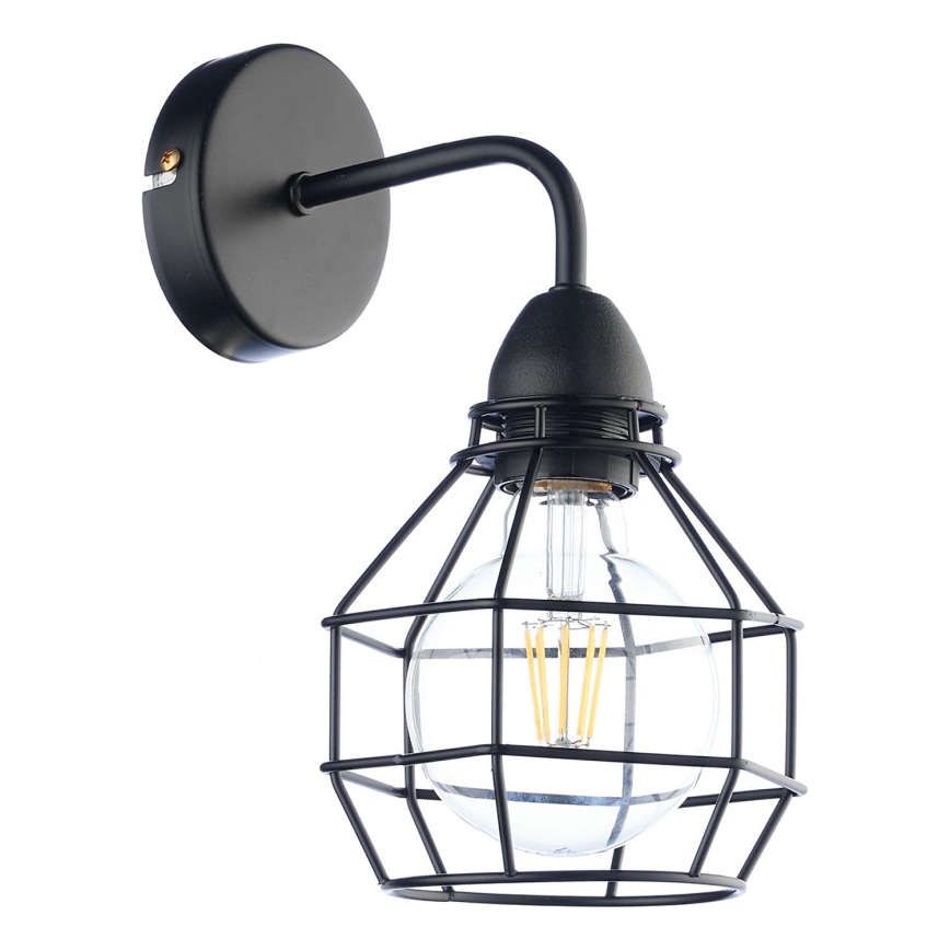 ONLI - Applique RAGNO 1xE27/15W/230V nero