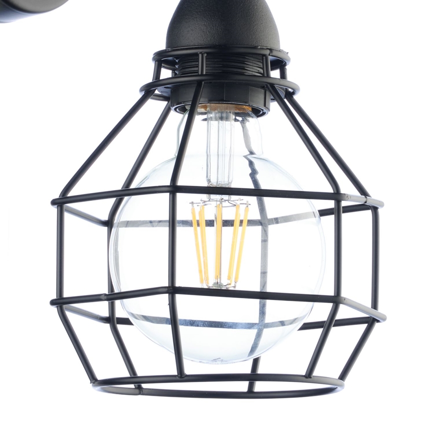 ONLI - Applique RAGNO 1xE27/15W/230V nero