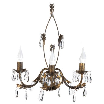 ONLI - Applique TERESA 3xE14/6W/230V bronzo