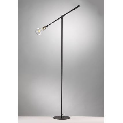 ONLI - Lampada con piedistallo ASTE 1xE27/15W/230V nero/oro