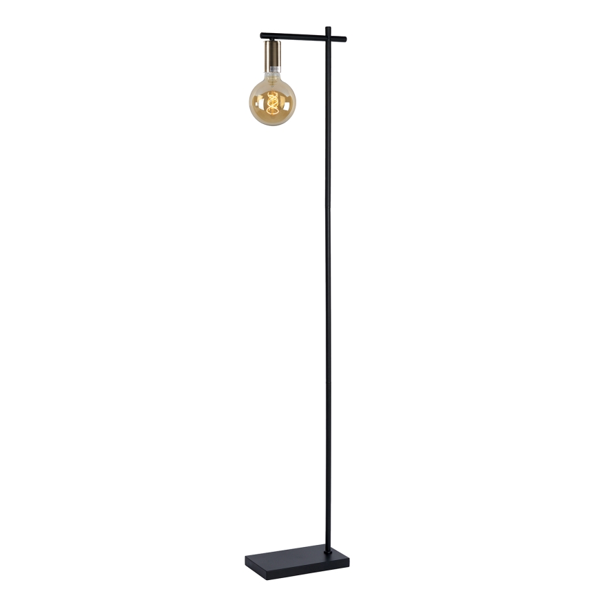 ONLI - Lampada con piedistallo CROSS 1xE27/22W/230V nero/ottone