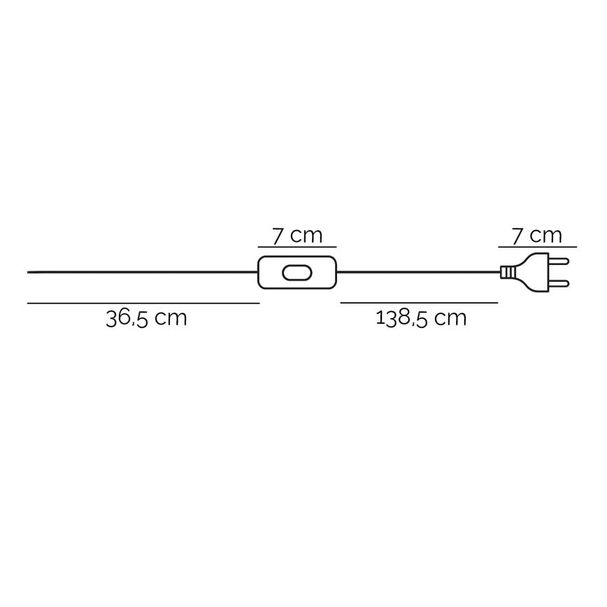 ONLI - Lampada con piedistallo CROSS 1xE27/22W/230V nero/ottone