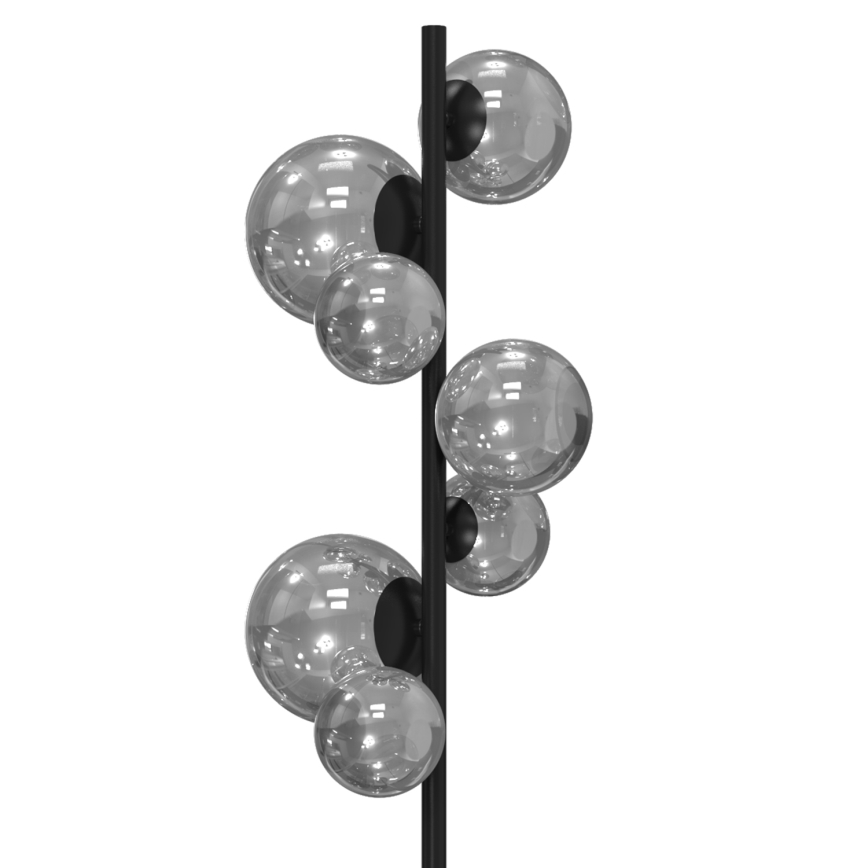 ONLI - Lampada con piedistallo PALOMA 7xG9/10W/230V nero/fumé