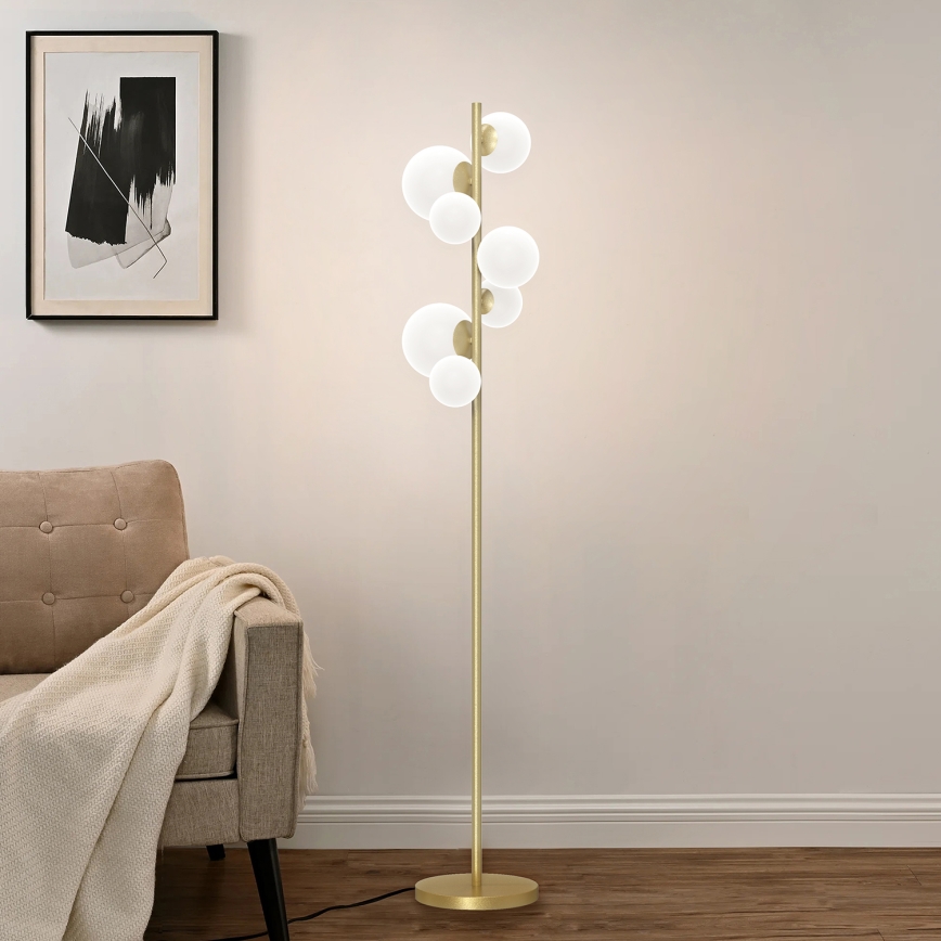 ONLI - Lampada con piedistallo PALOMA 7xG9/10W/230V oro