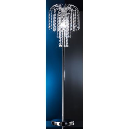 ONLI - Lampada con piedistallo PIOGGIA 3xE14/6W/230V cromo lucido