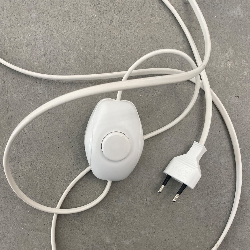 ONLI - Lampada con piedistallo TITILLA 1xE27/22W/230V viola/bianco