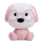 ONLI - Lampada da notte per bambini LED dimmerabile PUPPIES LED/3W/230V 20 cm cane/rosa