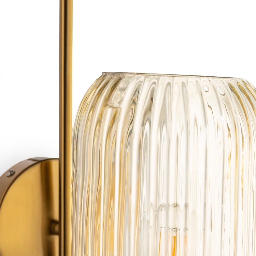 ONLI - Lampada da parete DOROTY 1xE27/15W/230V in ottone