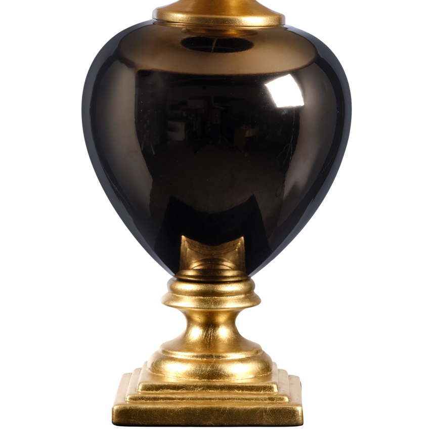 ONLI - Lampada da tavolo AMADEUS 1xE27/15W/230V 72 cm nero/oro