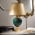 ONLI - Lampada da tavolo AMADEUS 1xE27/15W/230V 72 cm verde/oro