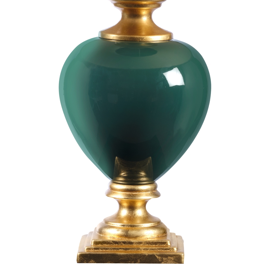 ONLI - Lampada da tavolo AMADEUS 1xE27/15W/230V 72 cm verde/oro