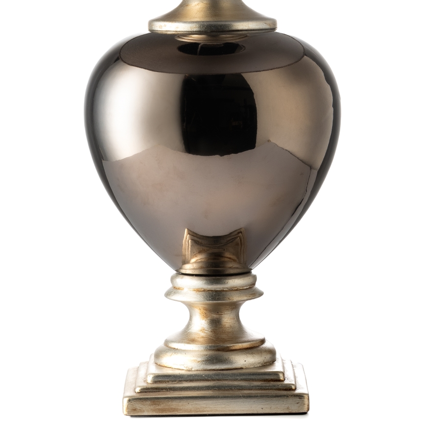 ONLI - Lampada da tavolo AMADEUS 1xE27/15W/230V grigia