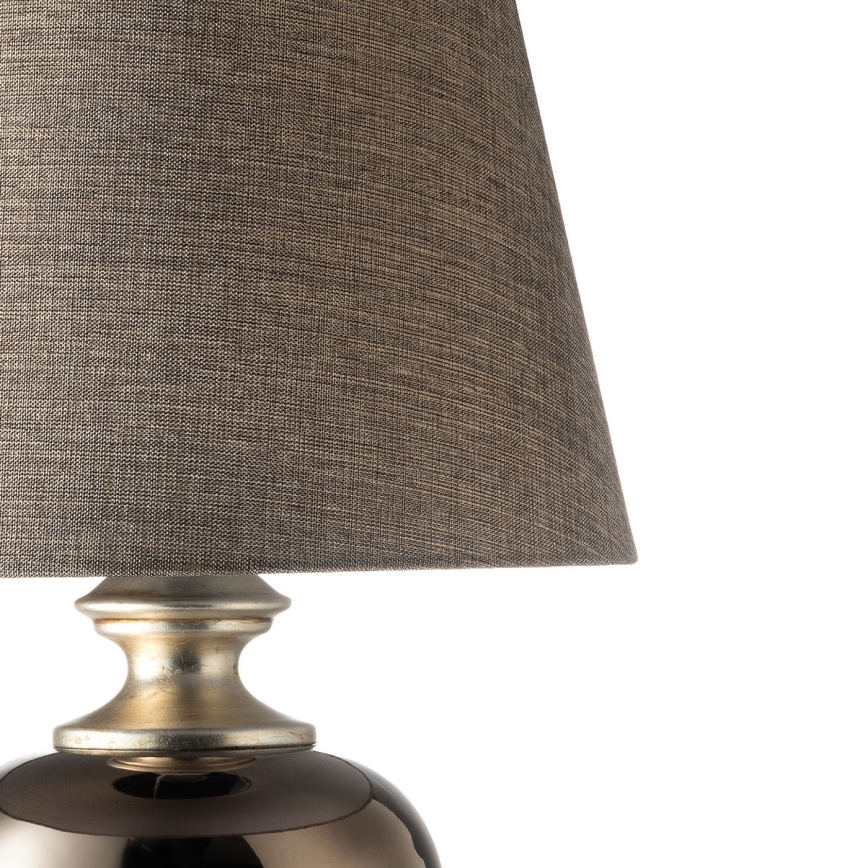 ONLI - Lampada da tavolo AMADEUS 1xE27/15W/230V grigia