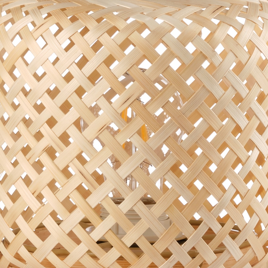 ONLI - Lampada da tavolo BAMBOO 1xE27/22W/230V bambù