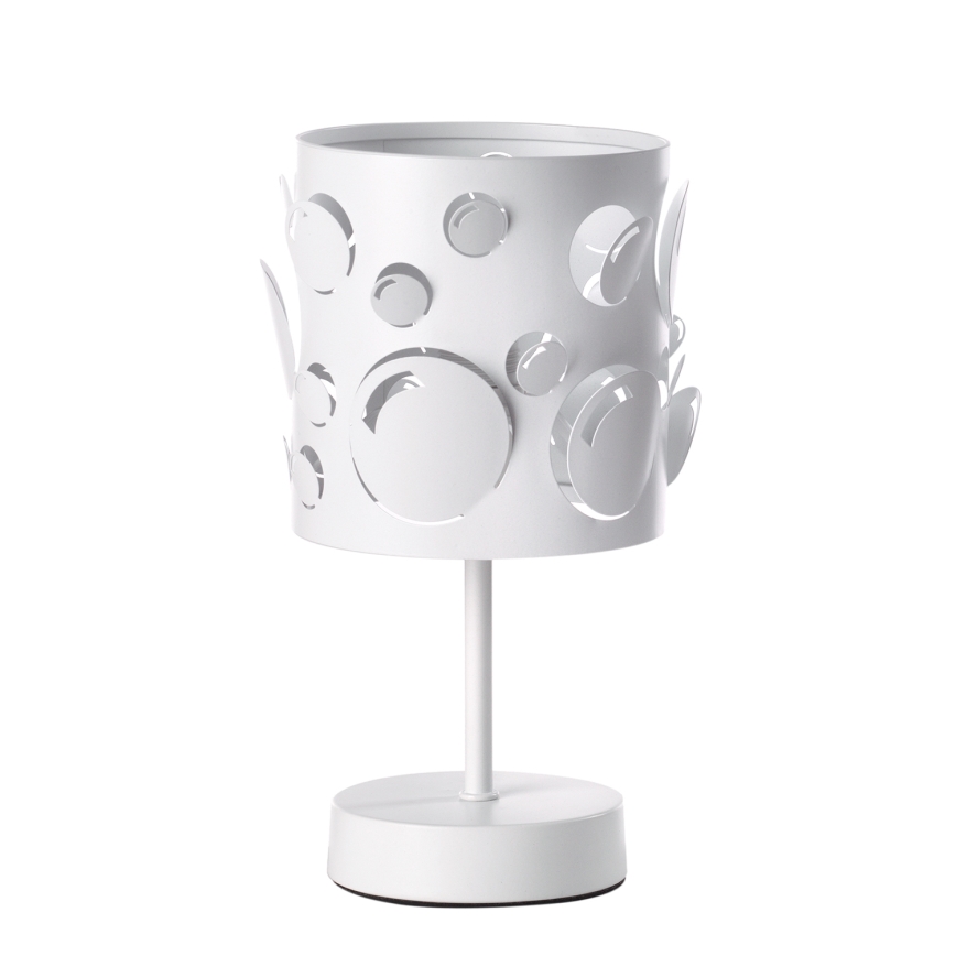 ONLI - Lampada da tavolo BOLLICINE 1xE14/6W/230V bianca