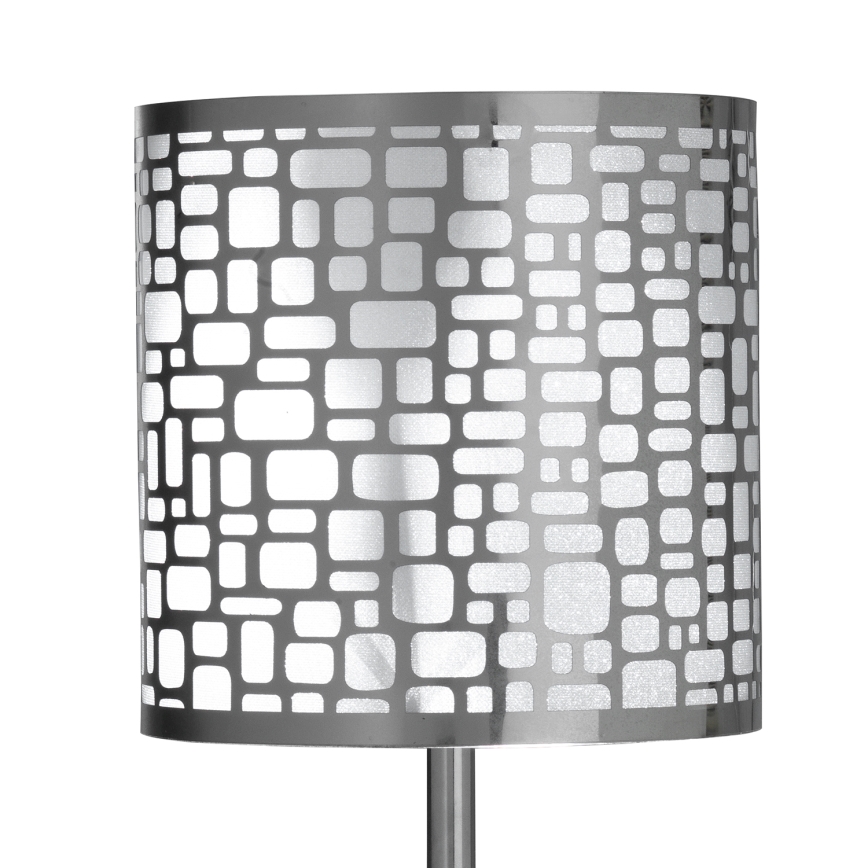 ONLI - Lampada da tavolo BRUCE 1xE27/15W/230V 40 cm cromo opaco