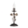 ONLI - Lampada da tavolo CAROLINA 1xE14/6W/230V 40 cm finitura bronzo