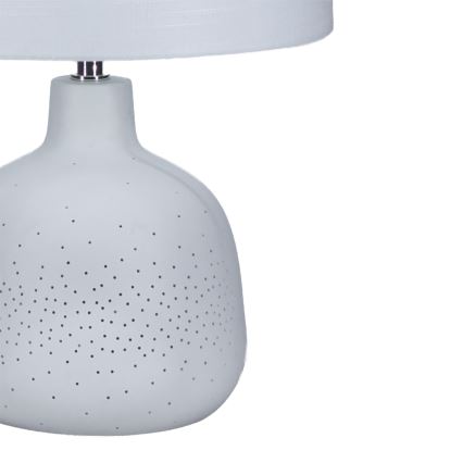 ONLI - Lampada da tavolo ELUMA, 2xE27/15W/230V, 48 cm, bianca