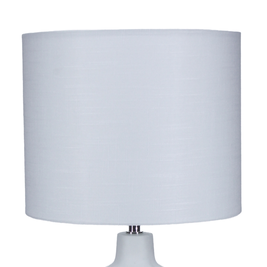 ONLI - Lampada da tavolo ELUMA, 2xE27/15W/230V, 48 cm, bianca