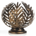 ONLI - Lampada da tavolo FELCE 1xE27/22W/230V diametro 25 cm bronzo