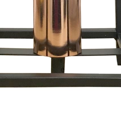 ONLI - Lampada da tavolo FLOKI 1xE27/15W/230V 20 cm nero/rame