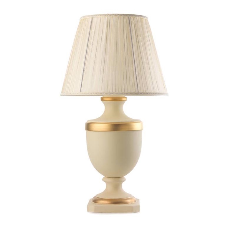 ONLI - Lampada da tavolo IMPERIALE 1xE27/22W/230V 72 cm beige