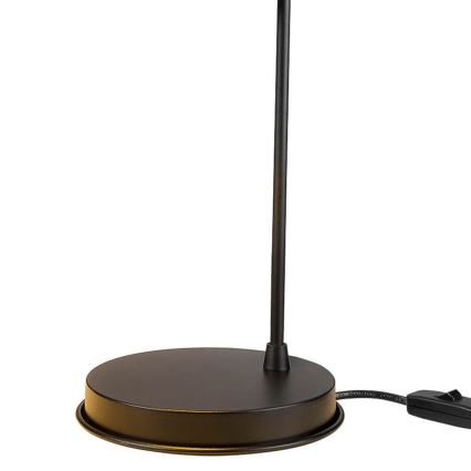 ONLI - Lampada da tavolo ISTANBUL 1xE27/22W/230V nero