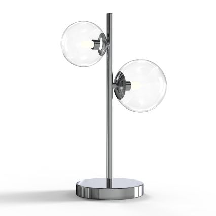 ONLI - Lampada da tavolo KIMBERLY 2xG9/6W/230V cromo lucido