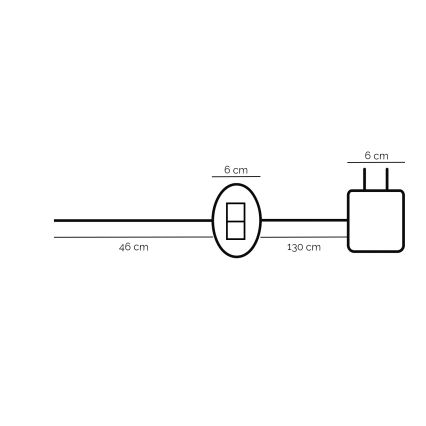 ONLI - Lampada da tavolo LED RINGS LED/17W/230V 4000K nera