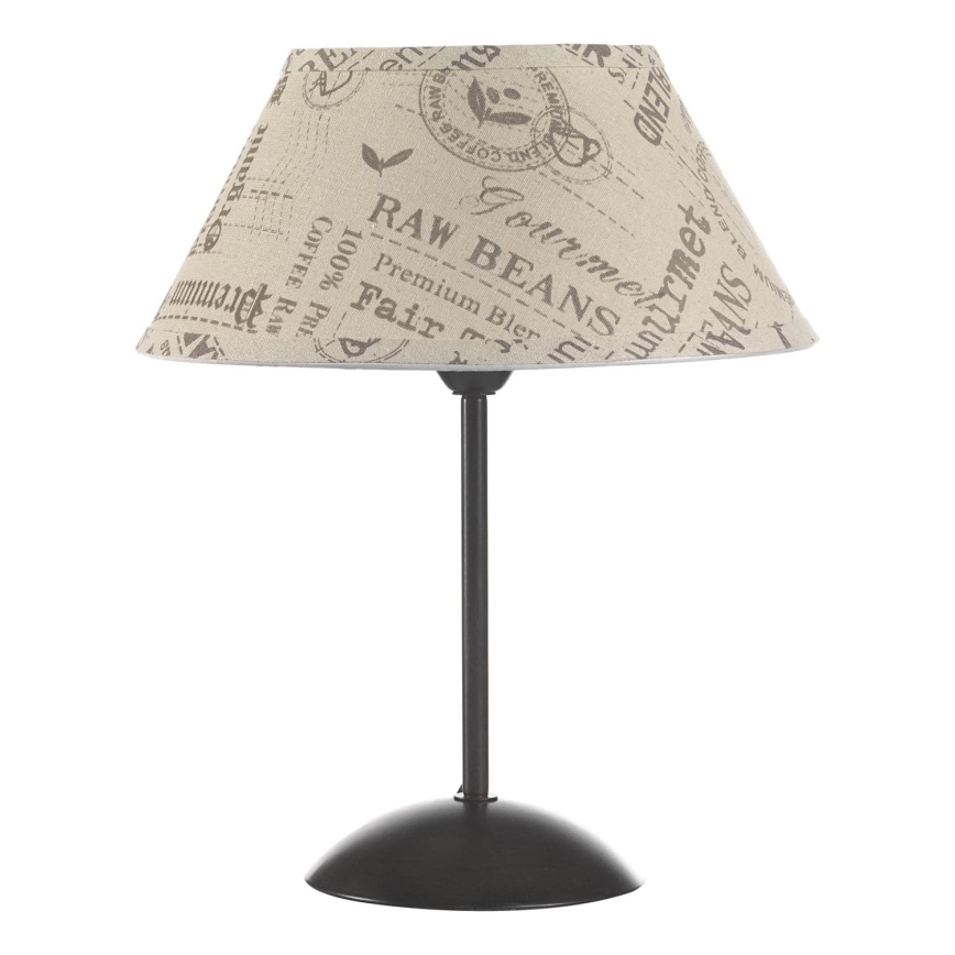 ONLI - Lampada da tavolo MAIDA 1xE27/15W/230V 38 cm marrone