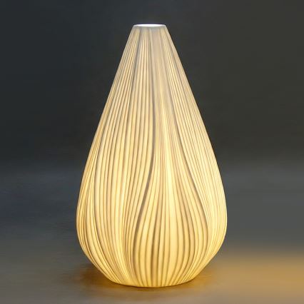 ONLI - Lampada da tavolo NUVIA 1xE14/6W/230V 32 cm bianca