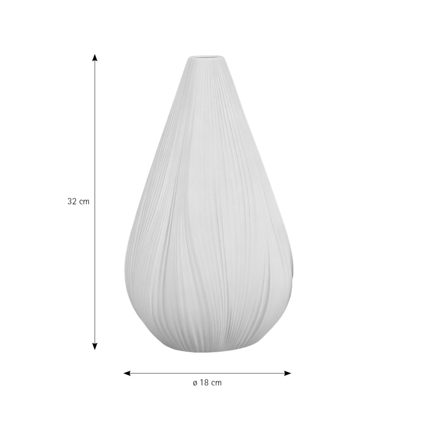 ONLI - Lampada da tavolo NUVIA 1xE14/6W/230V 32 cm bianca