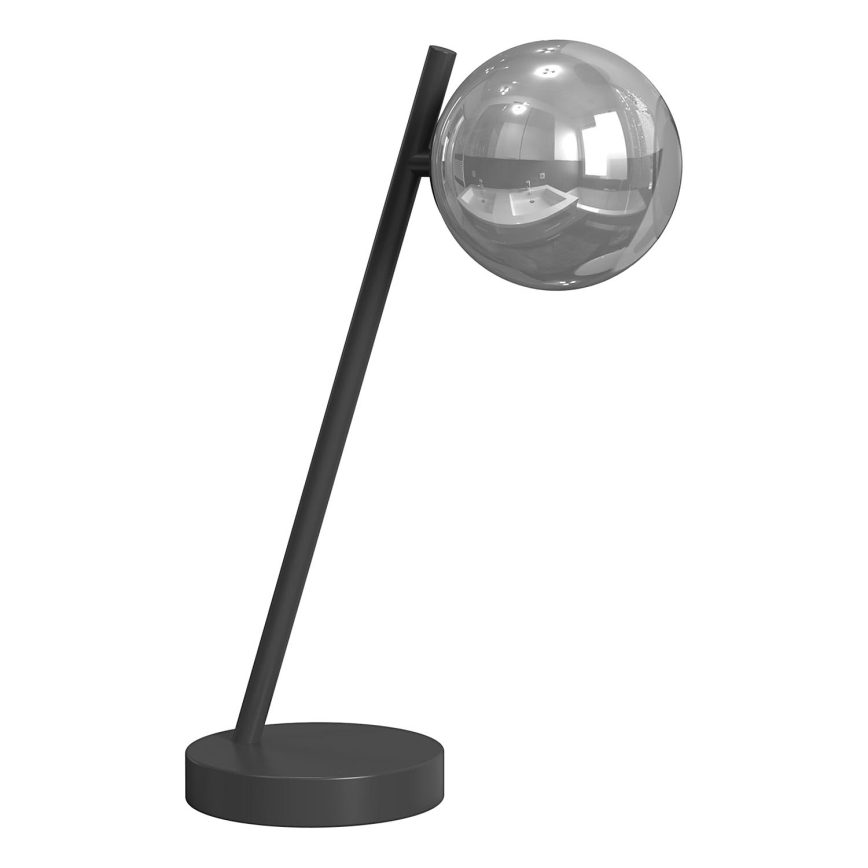 ONLI - Lampada da tavolo PALOMA 1xG9/10W/230V 38,5 cm nero/fumé