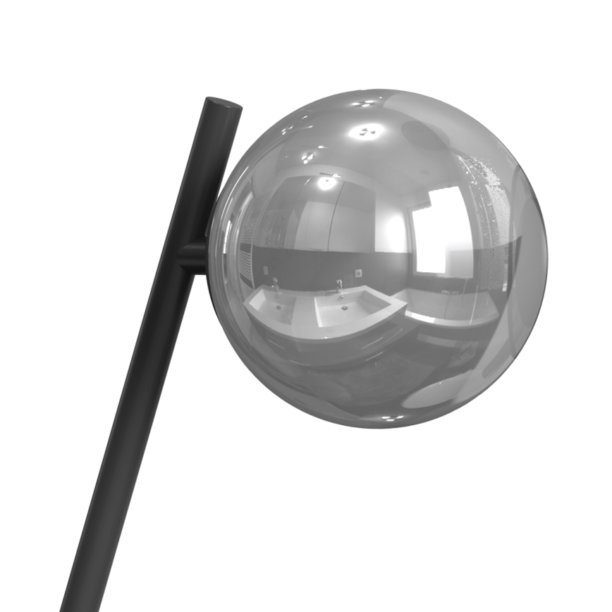 ONLI - Lampada da tavolo PALOMA 1xG9/10W/230V 38,5 cm nero/fumé