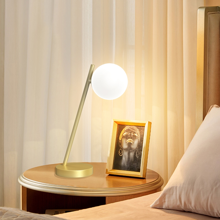 ONLI - Lampada da tavolo PALOMA 1xG9/10W/230V 38,5 cm oro