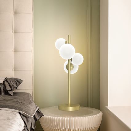 ONLI - Lampada da tavolo PALOMA 4xG9/10W/230V 48 cm oro