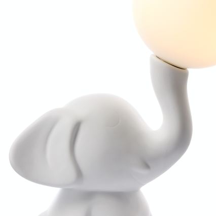 ONLI - Lampada da tavolo PORCELLANA 1xG9/6W/230V 31 cm elefante