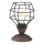 ONLI - Lampada da tavolo RAGNO 1xE27/15W/230V 23 cm nero/marrone