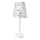 ONLI - Lampada da tavolo RICKY 1xE14/10W/230V 28 cm bianco