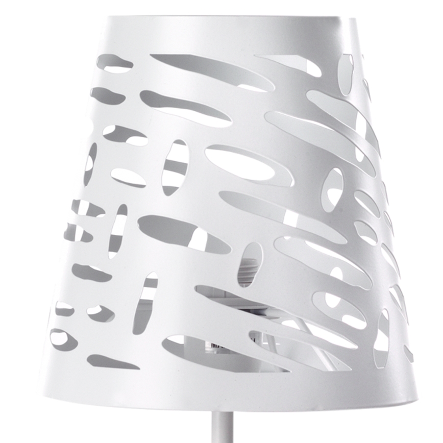 ONLI - Lampada da tavolo RICKY 1xE14/10W/230V 28 cm bianco