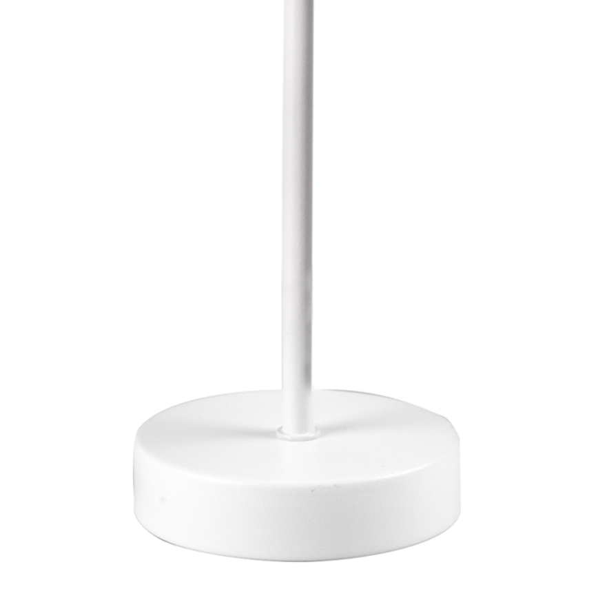ONLI - Lampada da tavolo RICKY 1xE14/10W/230V 28 cm bianco