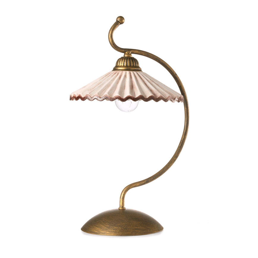 ONLI - Lampada da tavolo ROSINA 1xE14/6W/230V bronzo