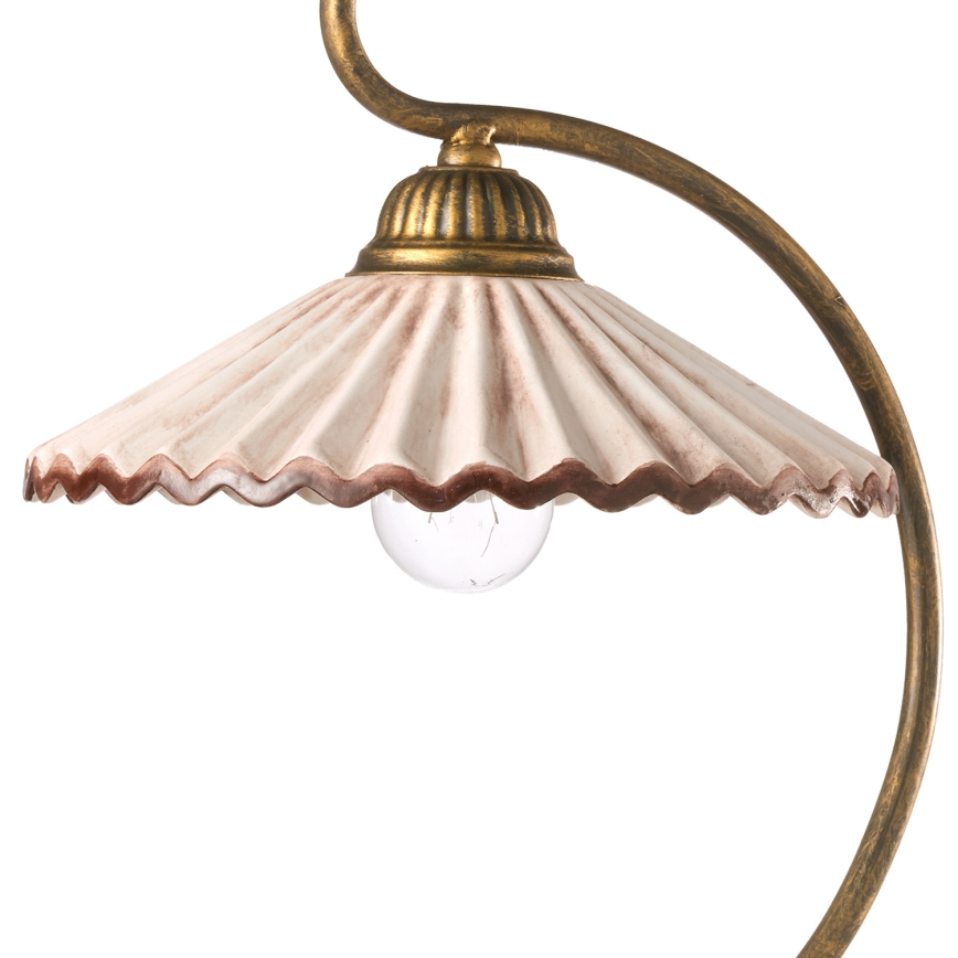 ONLI - Lampada da tavolo ROSINA 1xE14/6W/230V bronzo
